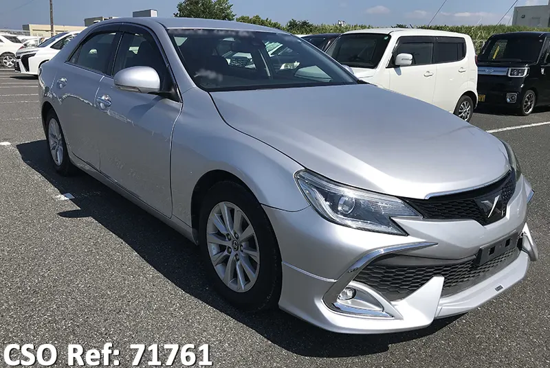 Used Toyota Mark X Sedans 2017 model in Silver | Used Cars